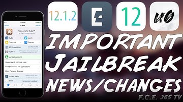 iOS 12.1.2 / 12 JAILBREAK ELECTRA, Unc0ver AND OSIRIS BIG NEWS AND CHANGES