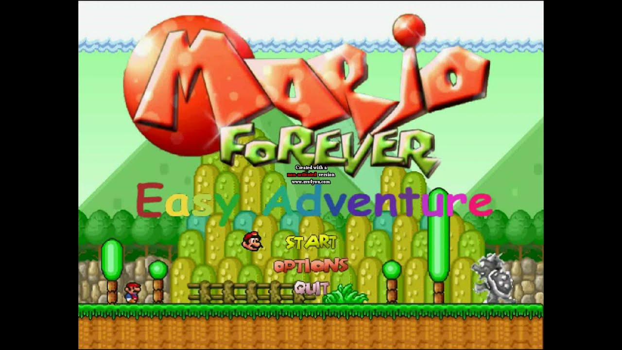 Mario Forever Easy Adventure All Completed Video