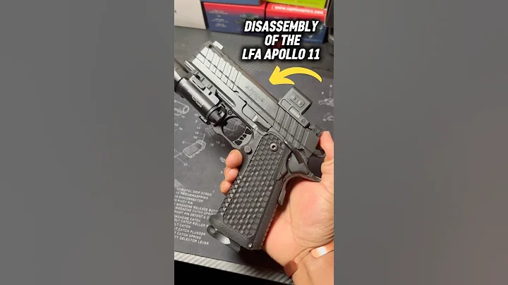 LFA Apollo 11 Disassembly! #thegunguy #viral #firearmsafety #apollo11 #1911 #2011
