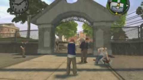 Bully SE glitch #4 - Conflict scripted actions