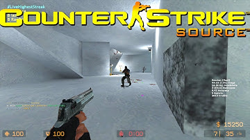 Counter-Strike: Source (2021) fy_iceworld Multiplayer Gameplay