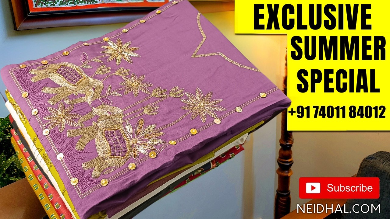 Новейшие модели тканей для сальвар-платьев | NEIDHAL.COM | WhatsApp +917401184012 | 10 марта #3697🌺🌺