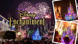 Disney Enchantment Fireworks Full Show At The Magic Kingdom