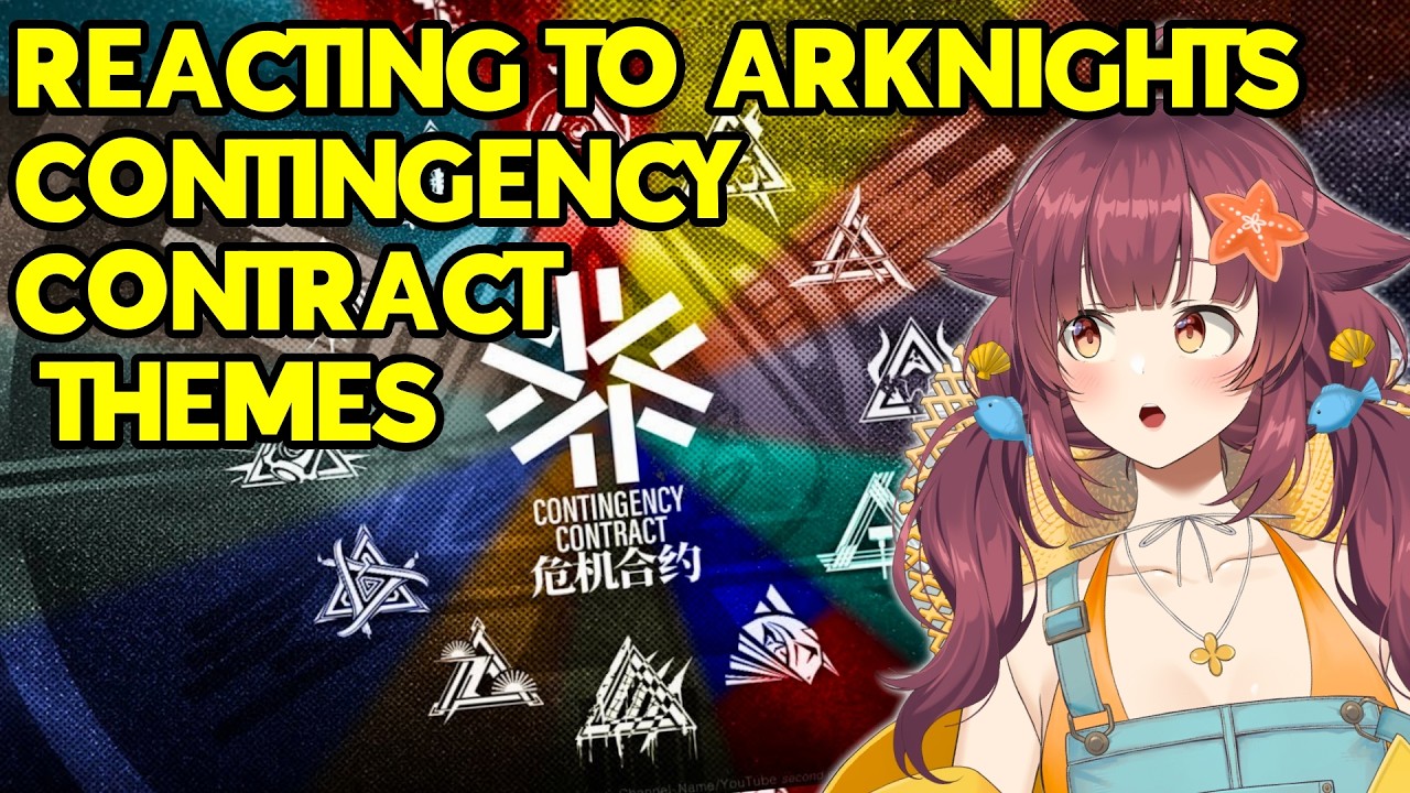 Listening to every Contingency Contact theme?! | VTuber Arknights Blind Music Reaction