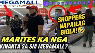 MARITES KA NGA kinanta in public | SM Megamall VIRAL