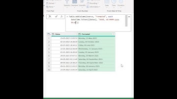 Format DateTime in Power Query as per Custom Format