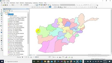 ArcGIS Lesson 14 Symbology,  Unique values many fields- Dari/Farci/Persian