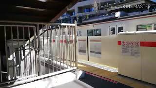 【急行も低速通過】東京メトロ副都心線 7000系　代官山駅通過シーン