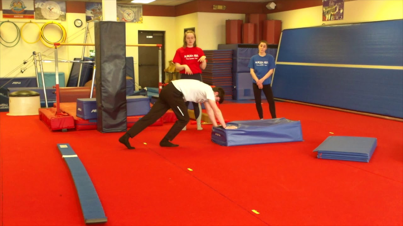 Aurora Kids Gymnastics: Parkour Circuit Drills for kids to try at home.