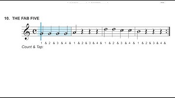 Alto Sax Play Along - Lines 1-21 - Essential Elements Book 1