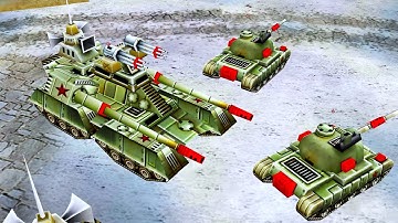 Republic Of China Breaks Through PLA Lines In Eastern Taiwan | C&C Generals Zero Hour - Mission Map