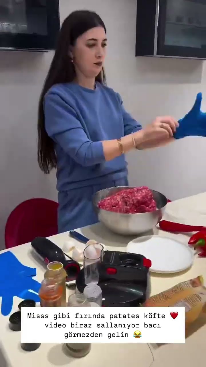 Mis gibi fırında patates köfte video biraz sallanıyor bacım görmezden gelin ?❤️
