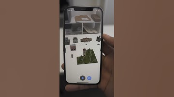 Behaviours in Reality Composer #apple #ar #augmentedreality #realitycomposer #iphone #superrcut