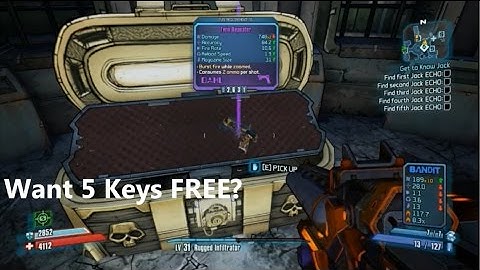 I Open 5 Keys in Borderlands 2 + FREE SHiFT CODES JANUARY-FEBRUARY!