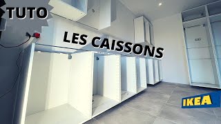 Comment monter une cuisine IKEA? EP2- LES CAISSONS METOD