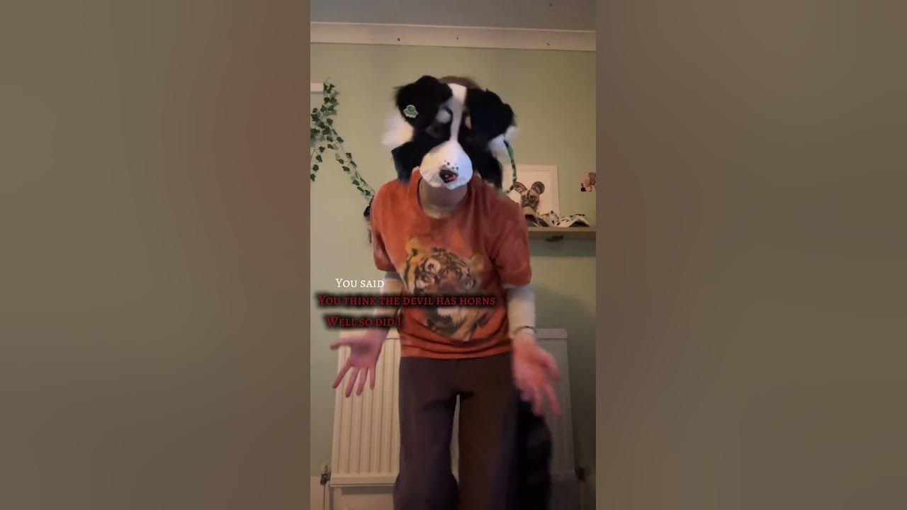 I feel like that’s what this song is about idk 🐾{#furry #costumemask #notatherian #song