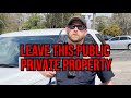 Leave This Public Private Property Says Tyrant Cop - Birmingham Al City Police East Precinct