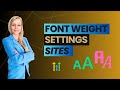 Adjust Font Weight in Funnels and Websites on GoHighLevel #ghl #gohighleveltutorial #marketing