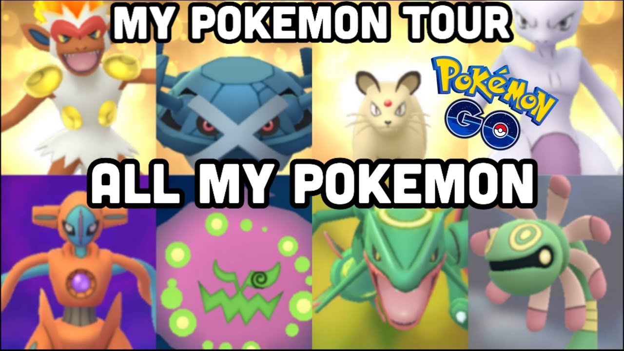 A TOUR OF ALL MY POKEMON IN POKEMON GO | OVER 22 MILLION STARDUST