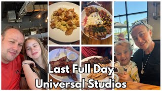 Our Final Day In Orlando Universal Studios, Food & Last-Minute Shopping
