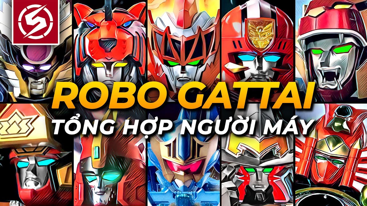 TỔNG HỢP ROBO GATTAI | Super Sentai 1975 - 2020