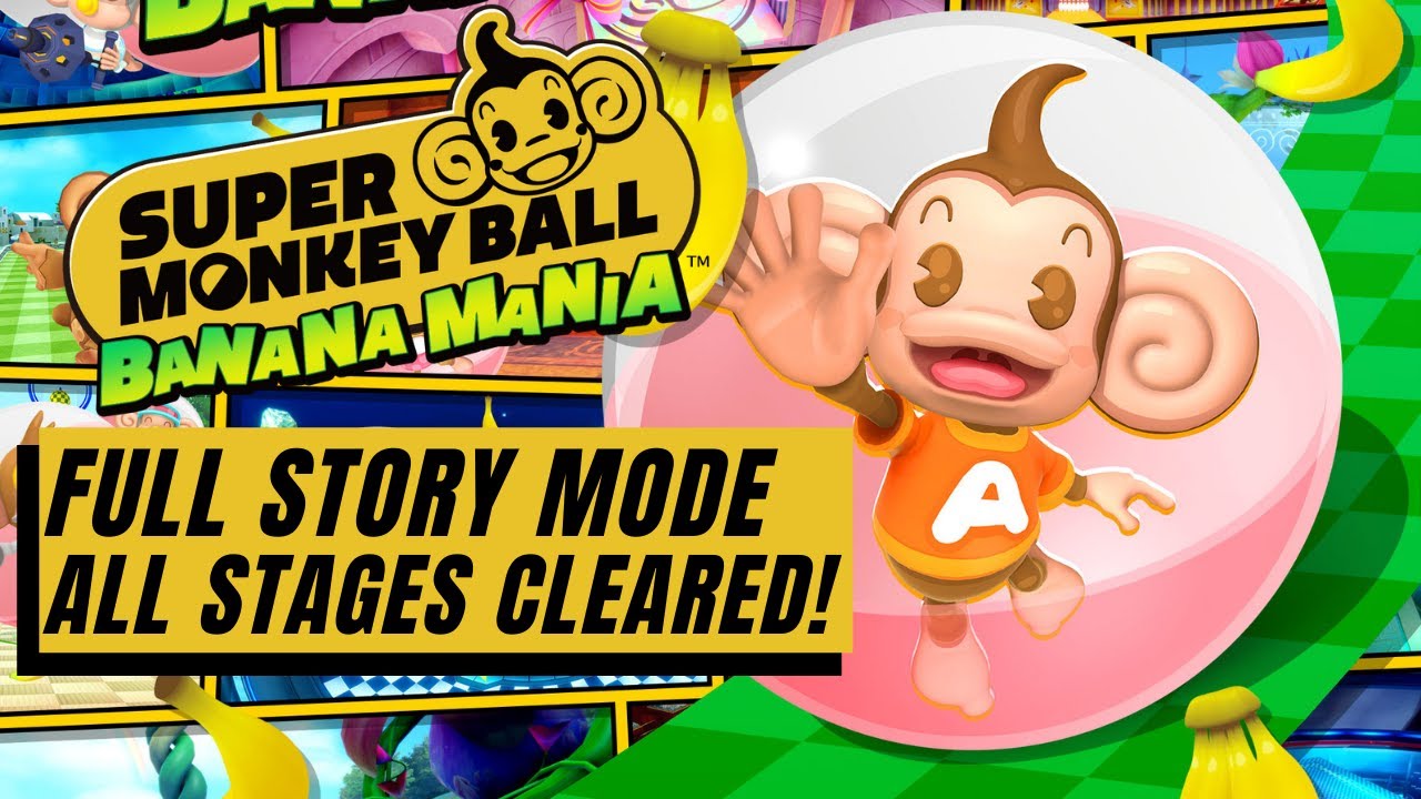 Super Monkey Ball Banana Mania | 100% Story Mode Walkthrough