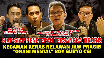 Siap-Siap Penetapan Tersangka Roy Suryo, Rismon & Tifa!