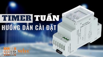 HƯỚNG DẪN CÁCH CÀI ĐẶT RƠ LE THỜI GIAN 24H TS2M1 - SELEC | DANH ĐẶNG