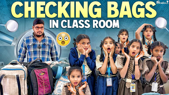 BAG CHECKING IN CLASSROOM || comedy video in class room || rider mallesh atoz || funny videos 