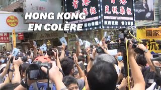 À Hong Kong, les manifestants dans la rue contre la loi sur 