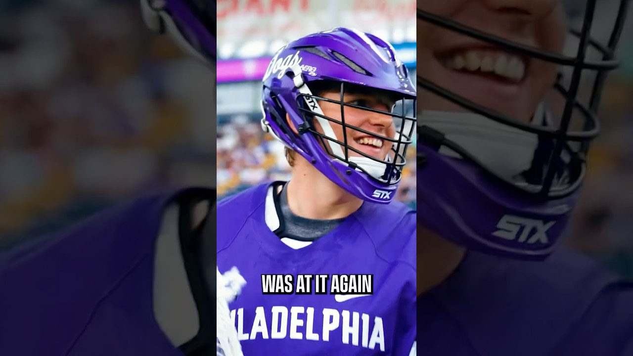 What can’t CJ Kirst do? #lacrosse #waterdogs