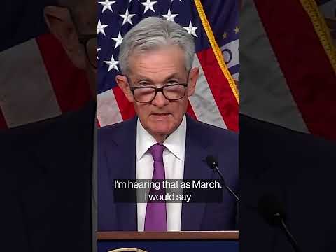 Fed unlikely tocut rates in March,Powell says #federalreserve #fed #powell #shorts
