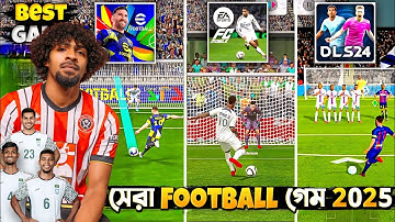 (HOT🔥) Top 5 Best Football Games For Android in 2025 🇧🇩 New High Graphics (Online/Offline)