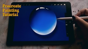 How to Paint a Bubble In Procreate ✫ Procreate Tutorial Using Free Procreate Brushes