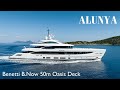 Alunya yacht  benetti bnow 50m oasis deck superyacht tour