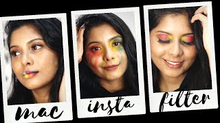 Recreating MAC Instagram filters with makeup | Soniya Solomon
