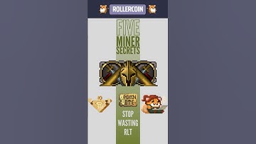 5 Miner Tips You MUST Know in RollerCoin! Don