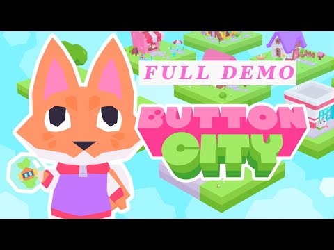 BUTTON CITY FULL DEMO GAMEPLAY WALKTHROUGH