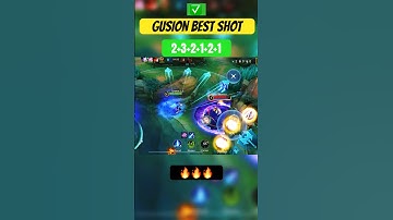 🔥GUSION 2 Trick ✅ #mlbb #fyp #gusionguide #gusiontutorial #mobilelegends #wtf #moba