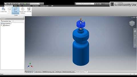 Exploded Views and Drawings in Inventor