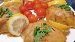 اطباق رمضان / بورك بي دجاج مذاق هيل يستحق التجروبۃ /bourek au pouletمع مطبخ قمر