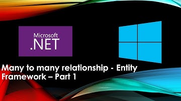 .Net Core Many to many relationship - Entity Framework – Part 1