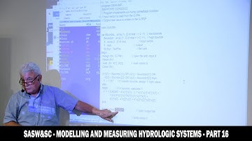 SASW&SC - Modelling And Measuring Hydrologic Systems - Part 16
