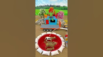 Incredible V-Tiny house made with mini bricks part 1 #miniature  #diy