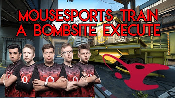 Mousesports Train A Bombsite Execute (CS:GO Strategy Breakdown)