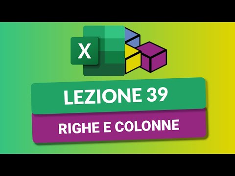 Video: Perché le mie righe e colonne sono entrambi numeri in Excel?