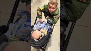 Mom pranks her son that they are leaving his baby brother at Costco by BVIRAL 1,259 views 13 days ago 1 minute, 22 seconds
