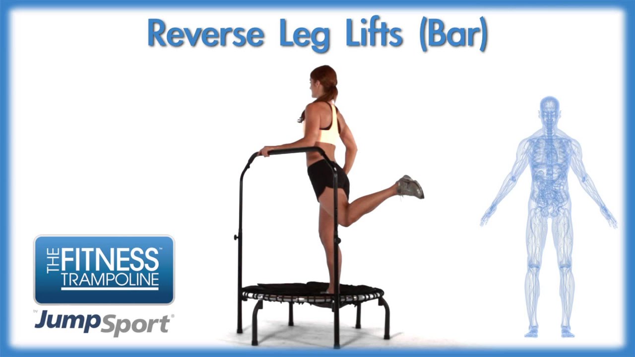 JumpSport Fitness Trampoline Workouts Reverse Leg Lifts YouTube