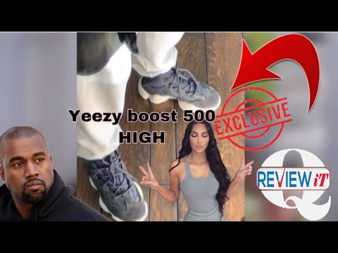 adidas YEEZY 500 UTILITY BLACK COMING SOON