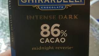 Is Dark Chocolate Healthy?  Ghirardelli 86% Cacao Review screenshot 5